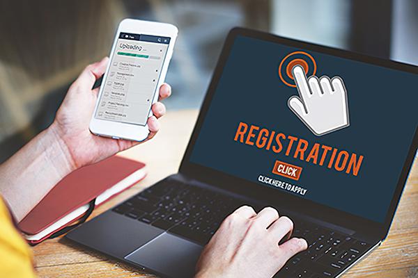 Регистрация онлайн